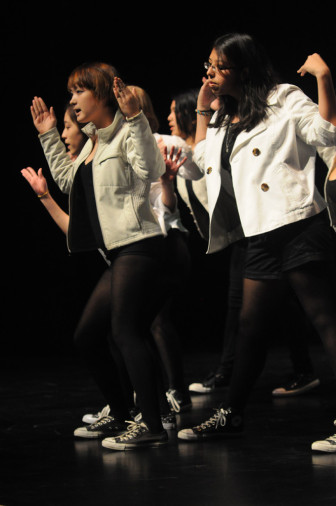 The Aragon Asian Pop Club danced to a variety of Asian pop songs. (Alex Furuya)