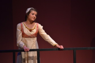 Junior Marly Miller played Juliet in the performance.
