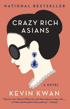 The cover of the novel Crazy Rich Asians