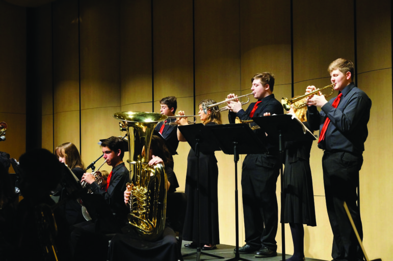 The Aragon Jazz department held a concert with Hillsdale's Jazz Ensemble on Jan. 17. 