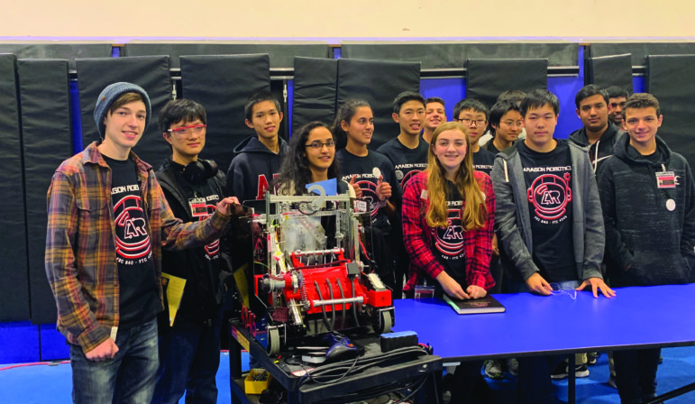 The Robotics Team also attended the Dublin qualifiers on Dec. 2. 
