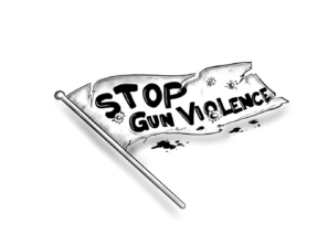 Stop gun violence graphic 