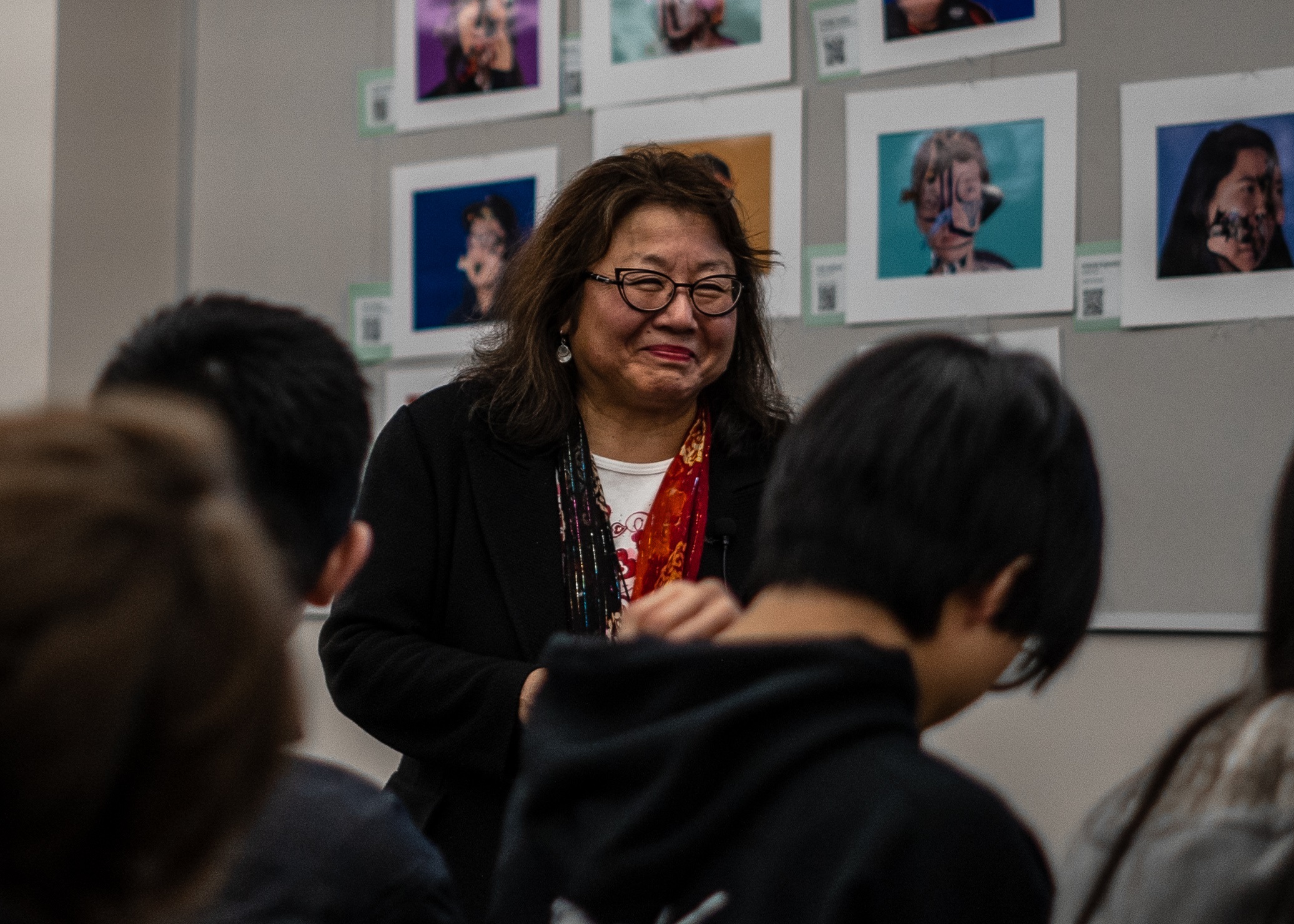 Nagae spoke to Aragon students about her experiences and about civil rights activist Minoru Yasui.