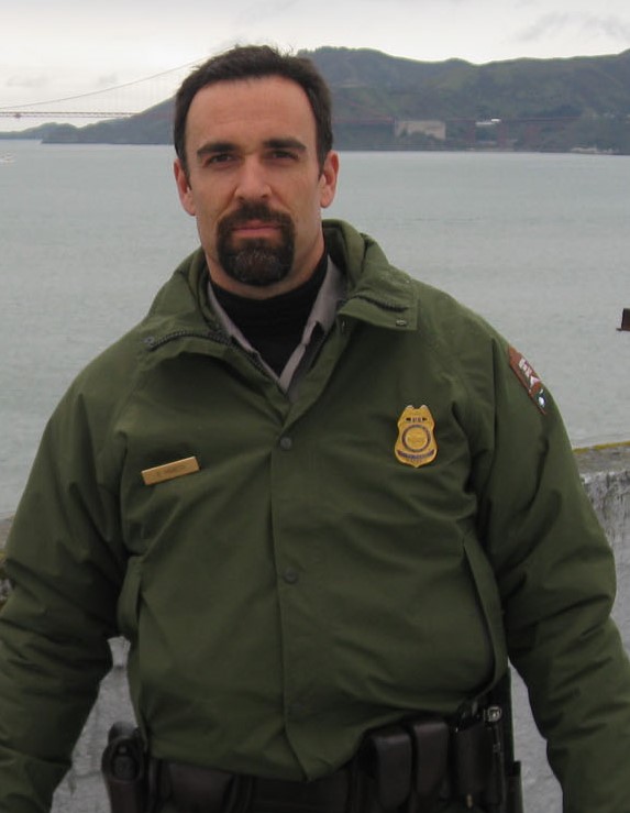 Greg Moretti as a marine biologist