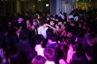Students dance at Winter Formal